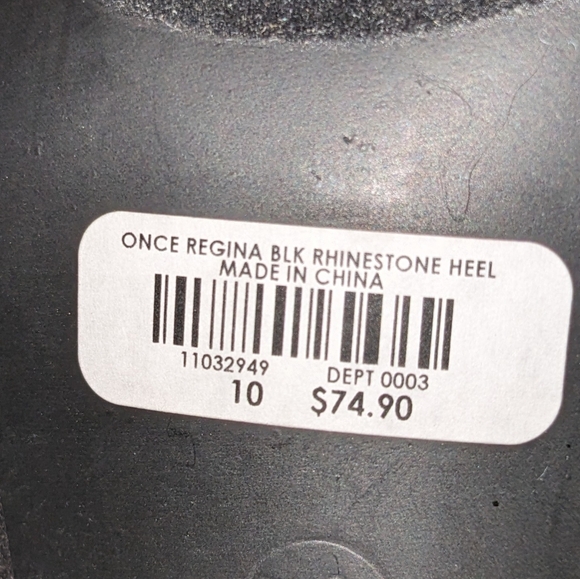 Once Upon A Time Regina Maleficent Rhinestone Heels - Picture 3 of 4